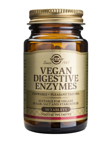 Solgar Vegan Digestive Enzymes Tabs 50s