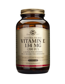 Solgar Vitamin E 200 iu Softgels 250s