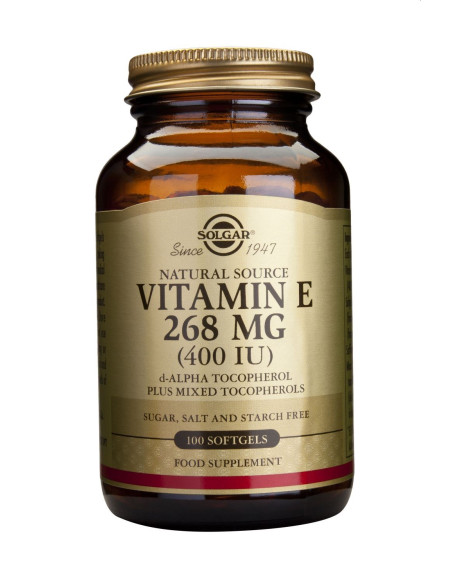 Solgar Vitamin E 400 iu Softgels 100s