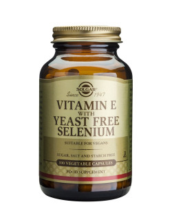 Solgar Vitamin E + Selenium Veg.Caps 100s