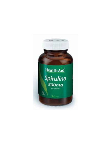 HEALTH AID SPIRULINA 500mg 60 tabs