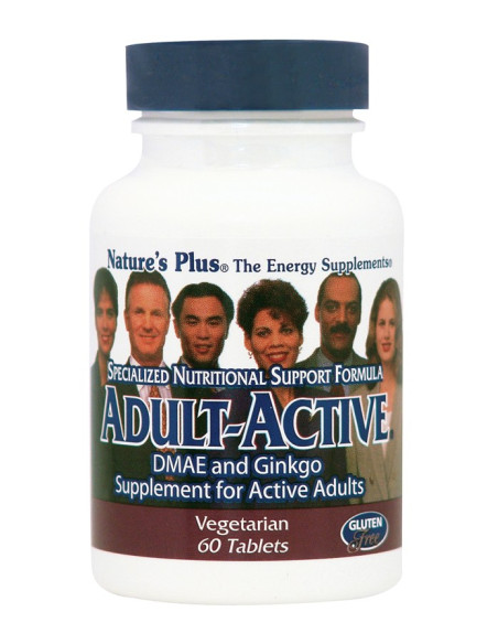 NATURE'S PLUS Adult-Active 60 veg. tabs