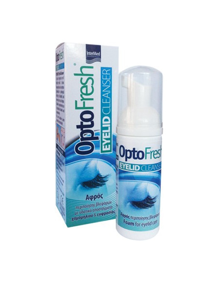 INTERMED OptoFresh Eyelid Cleanser Foam 50ml