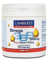 LAMBERTS Omega 3 6 9 Plus VitaminD3 5μg 120 Caps