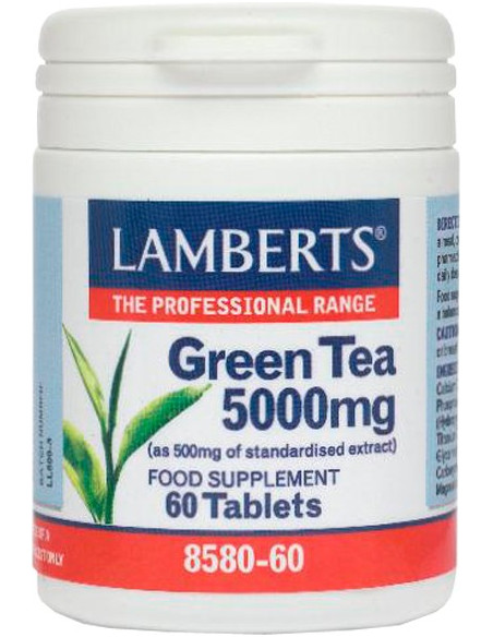 LAMBERTS Green Tea 5000mg 60 Tabs