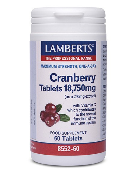 LAMBERTS Cranberry 18750mg 60 Tabs