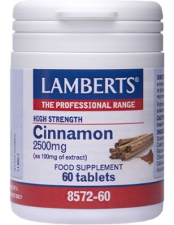 LAMBERTS Cinnamon 2500mg 60 Tabs