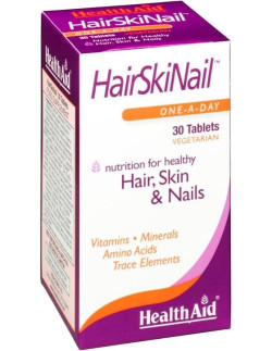 HEALTH AID Hair, Skin & Nails 30 tabs