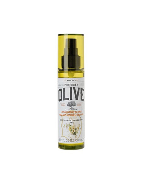 KORRES Pure Greek Olive Antiageing Body Oil Honey -  Αντιγηραντικό Λάδι Σώματος με Μέλι 100ml