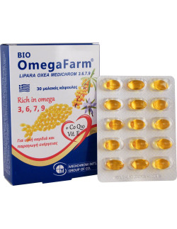 MEDICHROM Bio OmegaFarm 30 μαλακές κάψουλες