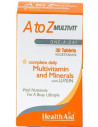 HEALTH AID Α to Ζ MULTIVIT 30 tabs