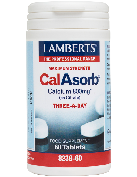 LAMBERTS Calasorb (Calcium 800mg as citrate) 60 Tabs