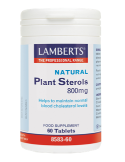 LAMBERTS Plant Sterols 800mg 60 Tabs