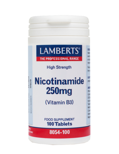 LAMBERTS Nicotinamide 250mg (B3) 100 tabs