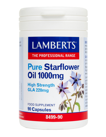 LAMBERTS Pure Starflower Oil 1000mg 9????