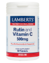 LAMBERTS Rutin and Vitamin C 500mg 90 tabs