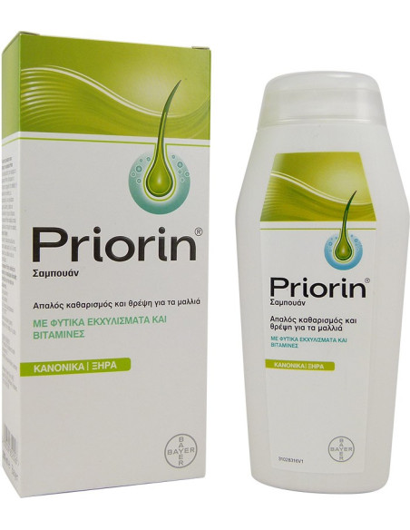 PRIORIN Shampoo για Κανονικά/Ξηρά Μαλλιά 200ml