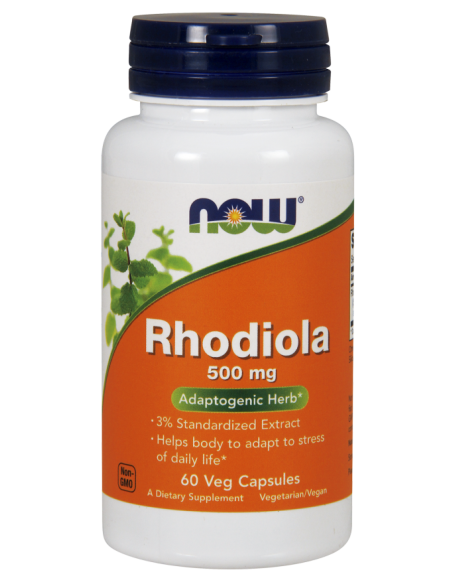 NOW Rhodiola 500 mg 60 Veg.Caps