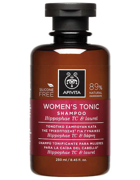 APIVITA WOMEN'S TONIC Shampoo Hippophae TC & Laurel 250ml