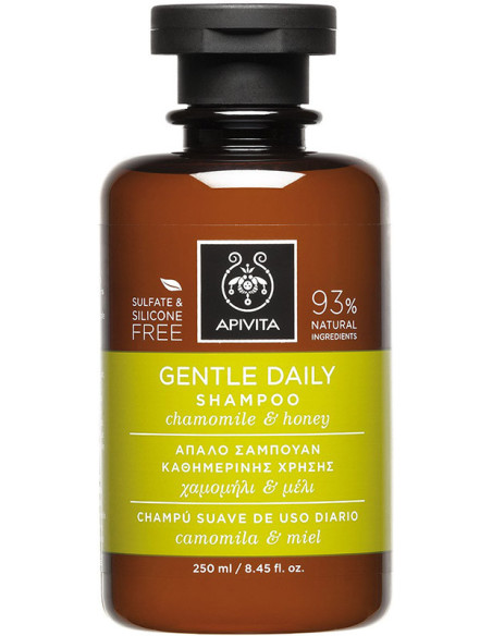 APIVITA GENTLE DAILY Sampoo with Chamomile & Honey 250ml