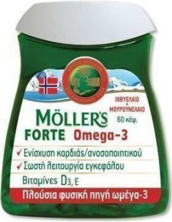 MOLLER'S Forte Omega-3 60 caps