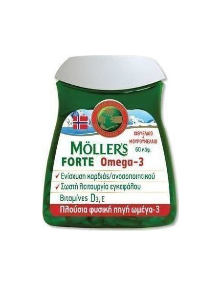 MOLLER'S Forte Omega-3 60 caps