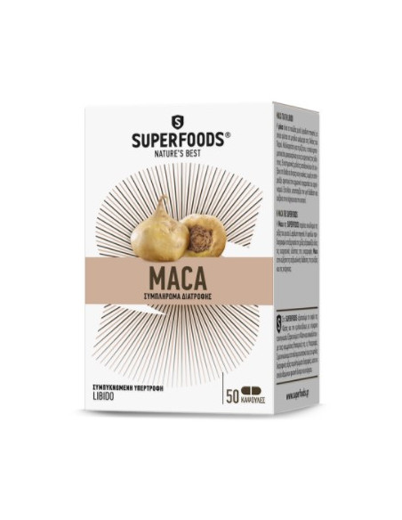 SUPERFOODS MACA 50 Caps